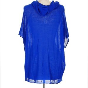 Chico's Vibrant Blue Knit Blouse Medium 2